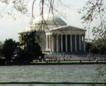 Jefferson Memorial sul Tidal Basin