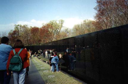 Il monumento ai caduti del VietNam